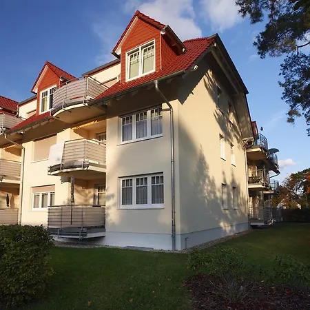 Ferienwohnung Christiane In Der Villa Zum Kronprinzen Direkt Gegenueber Der Saarowtherme Bad Saarow Buitenkant foto