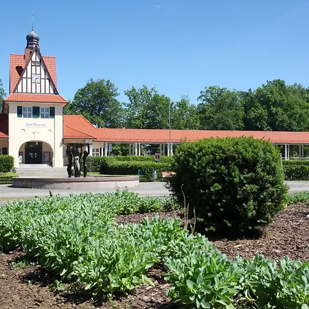 Ferienwohnung Christiane In Der Villa Zum Kronprinzen Direkt Gegenueber Der Saarowtherme Bad Saarow Buitenkant foto