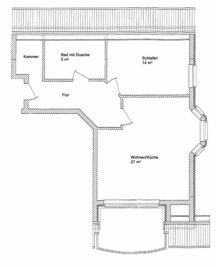 Apartment Christiane In Der Zum Kronprinzen Direkt Gegenueber Der Saarowtherme *